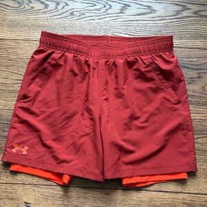 Under Armour Boys 2-in-1 Shorts